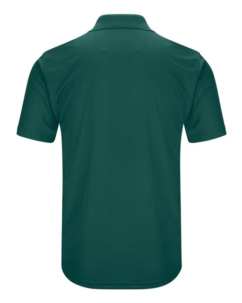 Red Kap Short Sleeve Performance Knit Pocketless Core Polo SK96 - Hunter Green