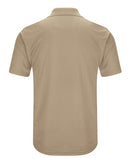 Red Kap Short Sleeve Performance Knit Pocketless Core Polo SK96 - Khaki