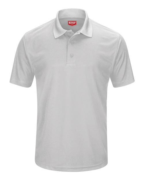 Red Kap Short Sleeve Performance Knit Pocketless Core Polo SK96 - Silver
