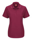 Red Kap Women's Short Sleeve Performance Knit Pocketless Core Polo SK97