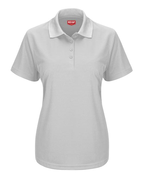 Red Kap Women's Short Sleeve Performance Knit Pocketless Core Polo SK97