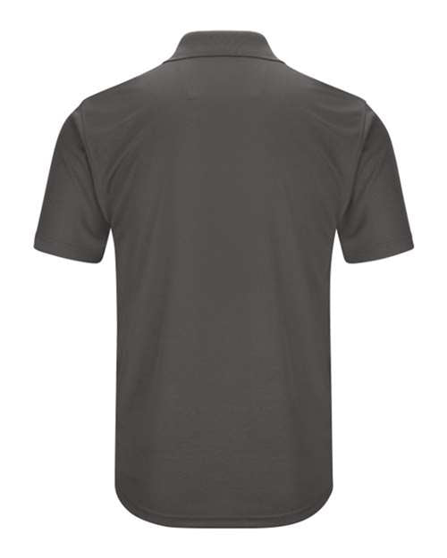 Red Kap Short Sleeve Performance Knit Pocket Polo SK98 - Charcoal