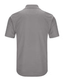 Red Kap Short Sleeve Performance Knit Pocket Polo SK98 - Grey