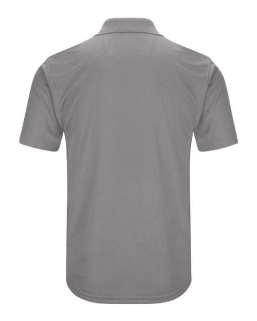 Red Kap Short Sleeve Performance Knit Pocket Polo SK98 - Grey