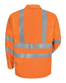 Red Kap High Visibility Work Shirt Tall Sizes SS14HVT