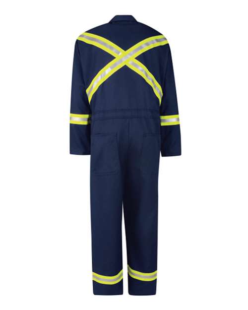 Bulwark Classic Coverall with Reflective Trim - EXCEL FR CECT