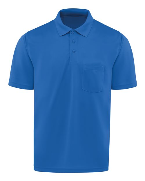 Red Kap Short Sleeve Performance Knit Pocket Polo SK98 - Royal Blue