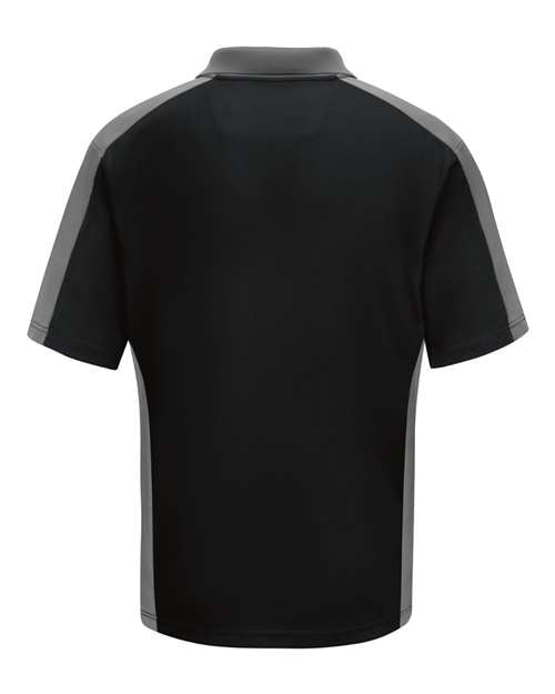 Red Kap Short Sleeve Performance Knit Two Tone Polo SK54