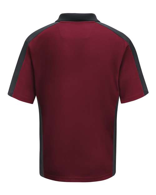 Red Kap Short Sleeve Performance Knit Two Tone Polo SK54