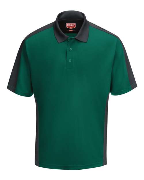 Red Kap Short Sleeve Performance Knit Two Tone Polo SK54
