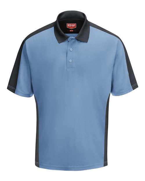 Red Kap Short Sleeve Performance Knit Two Tone Polo SK54