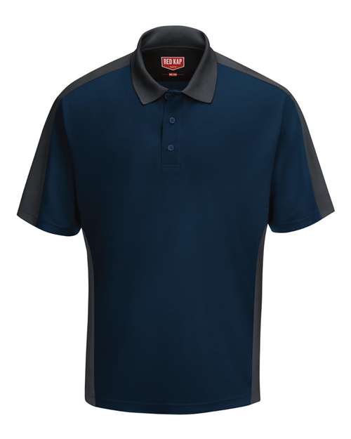 Red Kap Short Sleeve Performance Knit Two Tone Polo SK54