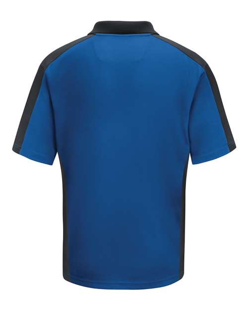 Red Kap Short Sleeve Performance Knit Two Tone Polo SK54