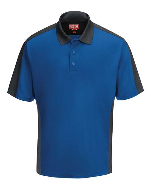 Red Kap Short Sleeve Performance Knit Two Tone Polo SK54