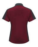 Red Kap Women's Short Sleeve Performance Knit Two-Tone Polo SK53