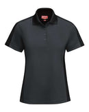 Red Kap Women's Short Sleeve Performance Knit Two-Tone Polo SK53