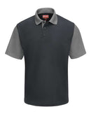 Red Kap Short Sleeve Performance Knit Color-Block Polo SK56