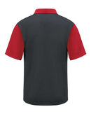 Red Kap Short Sleeve Performance Knit Color-Block Polo SK56