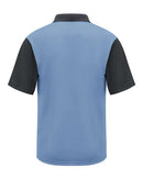 Red Kap Short Sleeve Performance Knit Color-Block Polo SK56