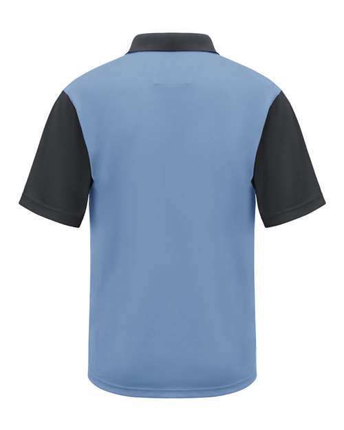 Red Kap Short Sleeve Performance Knit Color-Block Polo SK56