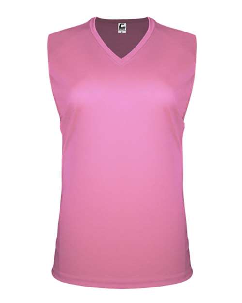C2 Sport Women's Sleeveless V-Neck T-Shirt 5663