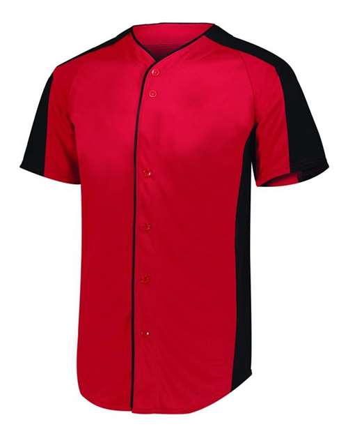 Augusta Sportswear Youth Full Button Baseball Jersey 1656