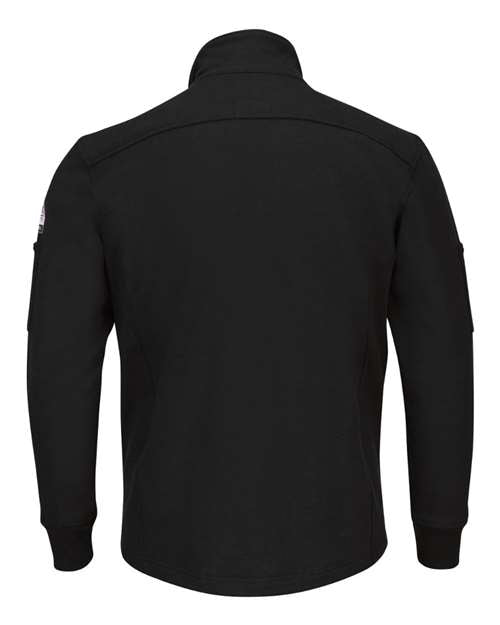 Bulwark Zip Front Fleece Jacket-Cotton /Spandex Blend SEZ2