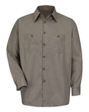 Red Kap Premium Long Sleeve Work Shirt - Tall Sizes SP10T