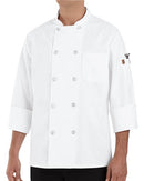 Chef Designs Ten Pearl Button Chef Coat 0415