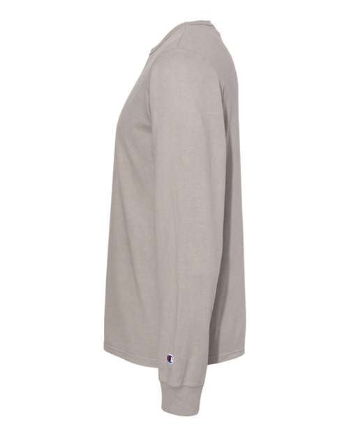 Champion Garment-Dyed Long Sleeve T-Shirt CD200