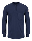 Bulwark Women's Long Sleeve Tagless Henley Shirt SEL3