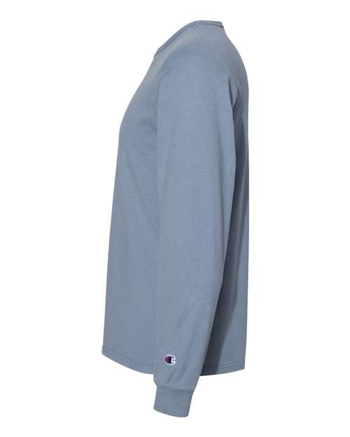 Champion Garment-Dyed Long Sleeve T-Shirt CD200