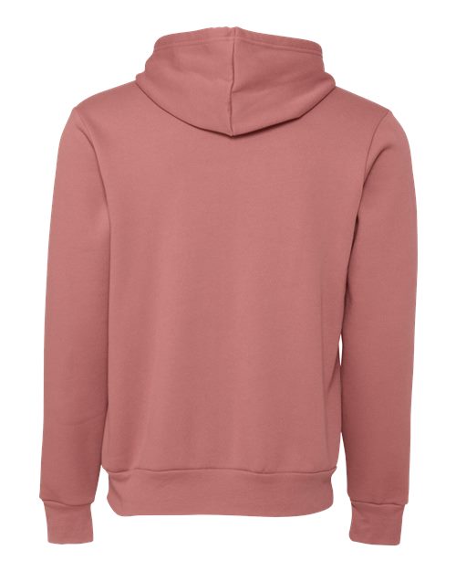 BELLA + CANVAS Sponge Fleece Hoodie 3719 - Mauve
