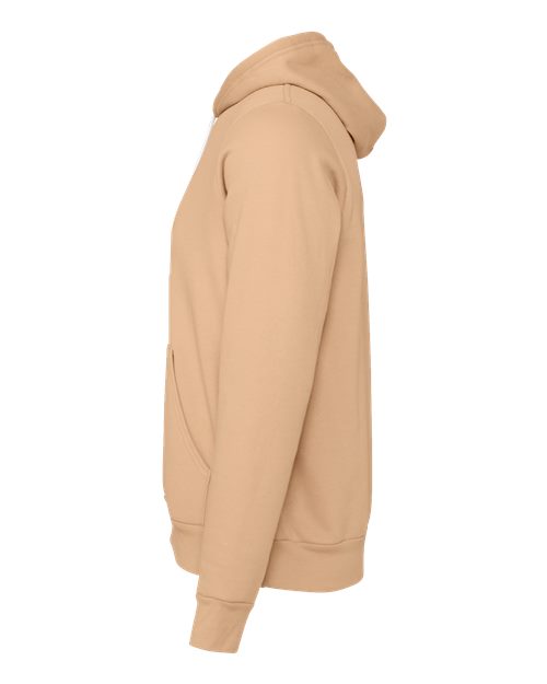 BELLA + CANVAS Sponge Fleece Hoodie 3719 - Heather Sand Dune