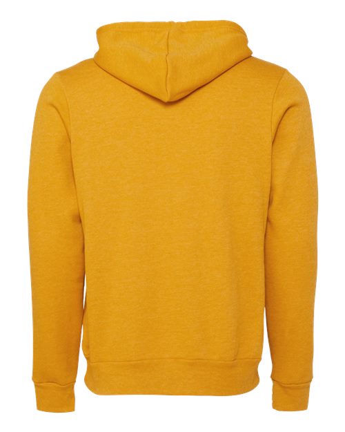 BELLA + CANVAS Sponge Fleece Hoodie 3719 - Heather Mustard