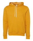 BELLA + CANVAS Sponge Fleece Hoodie 3719 - Heather Mustard