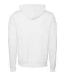 BELLA + CANVAS Sponge Fleece Hoodie 3719 - DTG White