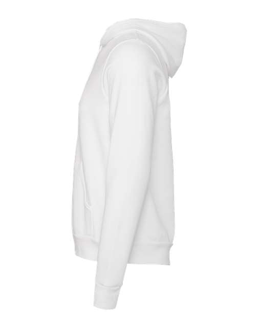 BELLA + CANVAS Sponge Fleece Hoodie 3719 - DTG White