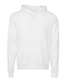 BELLA + CANVAS Sponge Fleece Hoodie 3719 - DTG White