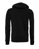 BELLA + CANVAS Sponge Fleece Full-Zip Hoodie 3739 - Black Heather