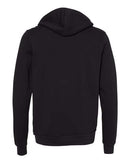 BELLA + CANVAS Sponge Fleece Full-Zip Hoodie 3739 - DTG Black