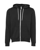 BELLA + CANVAS Sponge Fleece Full-Zip Hoodie 3739 - DTG Dark Grey