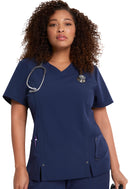 Dickies V-Neck Top. Item 82851 in DK XTREME STRETCH Collection. Live Chat for Bulk Discounts.