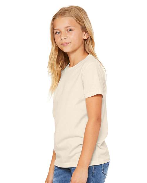 BELLA + CANVAS Youth Jersey Tee 3001Y - Natural