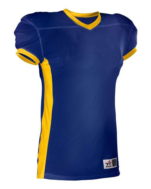 Alleson Athletic Football Jersey 750E - Navy/ Gold