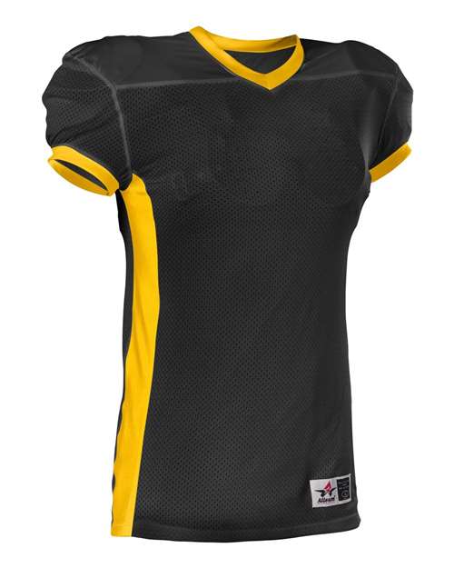 Alleson Athletic Youth Football Jersey 750EY - Black/ Gold
