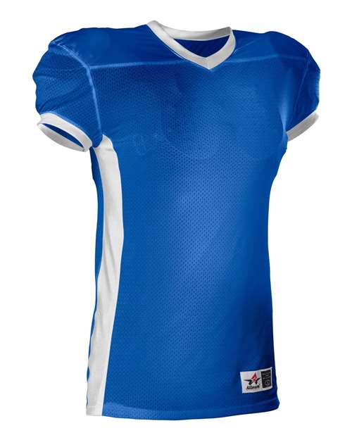 Alleson Athletic Youth Football Jersey 750EY - Royal/ White