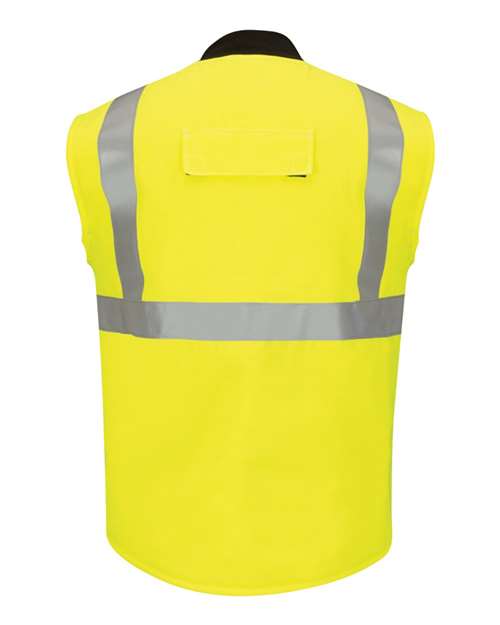 Bulwark Hi Vis Insulated Vest with Reflective Trim - CoolTouch®2 VMS4HV