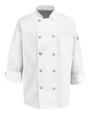 Chef Designs Ten Pearl Button Chef Coat 0415