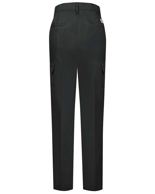Red Kap Women's Industrial Cargo Pants PT89 - Black - Unhemmed
